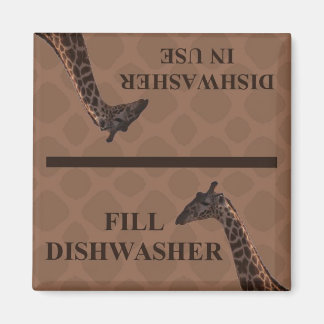 Vaatwasser Magnet - Giraffe