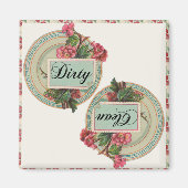 Vaatwasser Schoon en Vuil Magneet (Voorkant)