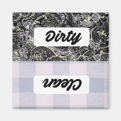 Vaatwasser schoon/vies bord magneet (Voorkant)