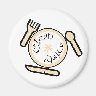 Vaatwasser Schoon / Vuile gerechten Magneet