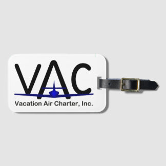 VAC-Bagagelabel met Visitekaartje  Bagagelabel