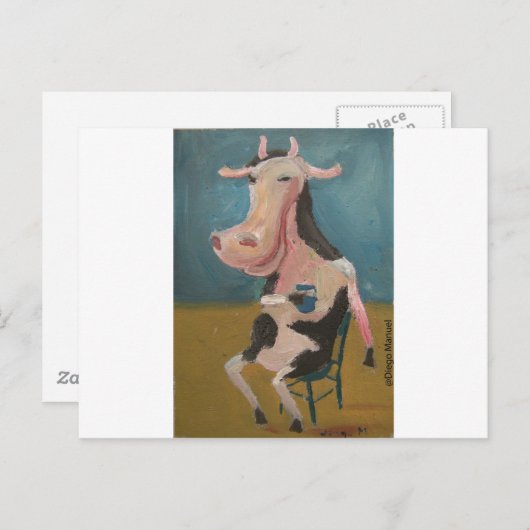 vaca borracha briefkaart (Voorkant / Achterkant)