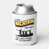 VACATIE BLIKJESKOELER (Blikje Voorkant)