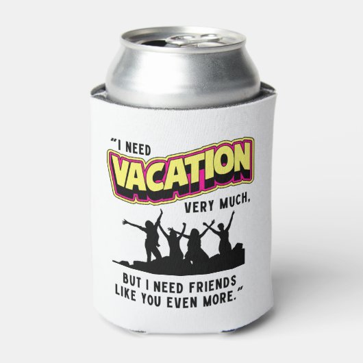 VACATIE BLIKJESKOELER (Blikje Voorkant)