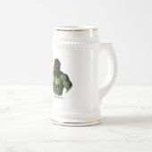 Vacatie door vulkaantroll Fantasy Art Beer Stein Bierpul (Voorkant rechts)
