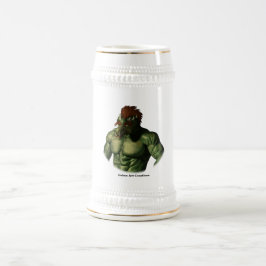 Vacatie door vulkaantroll Fantasy Art Beer Stein Bierpul