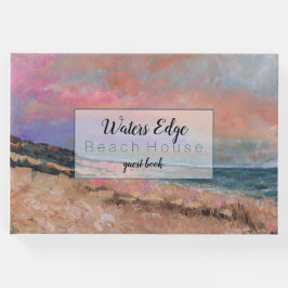 Vacatie Renteverbeach Seascape Fine Art Painting Gastenboek