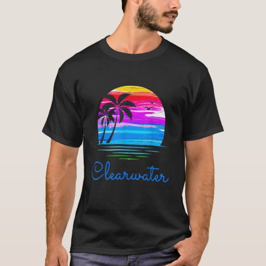 Vacatie van de familie Clearwater Florida Matching T-shirt (Voorkant)