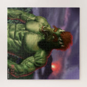 Vacatie van het vulkaantroll Grote Fantasy Jigzaag Legpuzzel (Horizontaal)