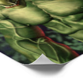 Vacatie van vulkaantroll Fantasy Wall Art afdrukke Poster (Hoek)