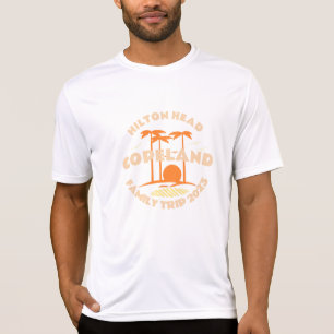 Vacatieband voor familie om T-shirt aan te passen