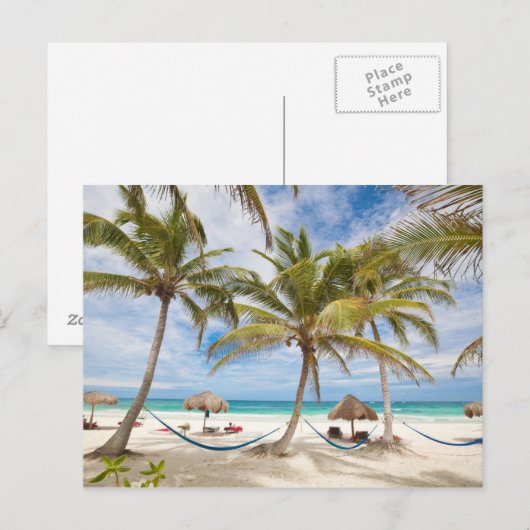 Vacatiebeach Briefkaart (Voorkant / Achterkant)