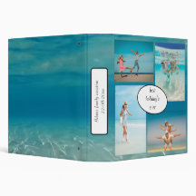 Vacatiefamilie Foto Collage