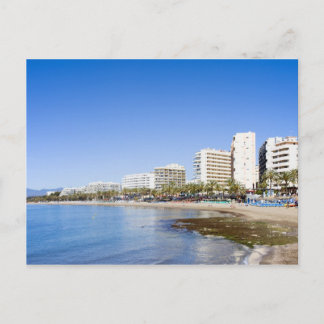 Vacatieoord van Marbella in Spanje Briefkaart