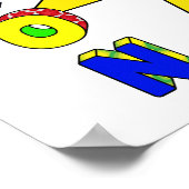 VACATIESCHOOL Poster, Kinder, kleurrijk Poster (Hoek)