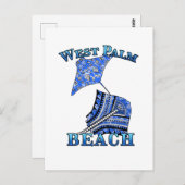 Vacatiestammenstraal West Palm Beach Florida Briefkaart (Voorkant / Achterkant)