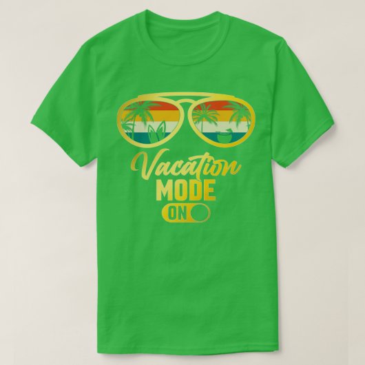 Vacatiestrand T-shirt (Design voorkant)
