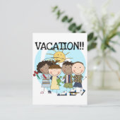 VACATIETOkken en -cadeaus Briefkaart (Staand voorkant)