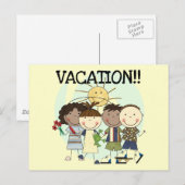 VACATIETOkken en -cadeaus Briefkaart (Voorkant / Achterkant)