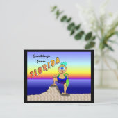 Vacatinggladys Briefkaart (Staand voorkant)