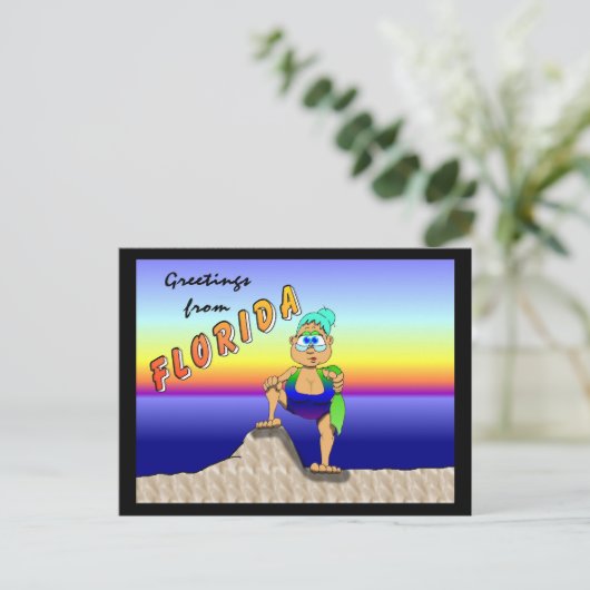 Vacatinggladys Briefkaart (Staand voorkant)