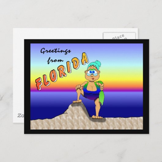 Vacatinggladys Briefkaart (Voorkant / Achterkant)