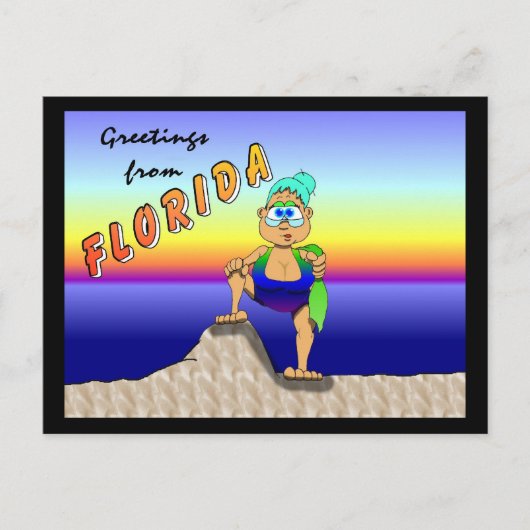 Vacatinggladys Briefkaart (Voorkant)