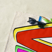Vacation Beach Towel - Klik voor het volledige Uit Strandlaken (In situ)