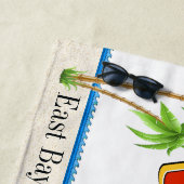 Vacation Beach Towel - Klik voor het volledige Uit Strandlaken (In situ)