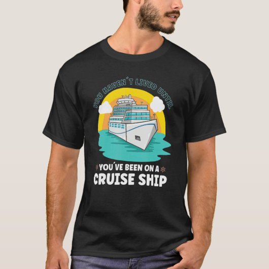 Vacation Boating Boat Captain Cruise Ship Cruising T-shirt (Voorkant)