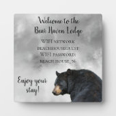 Vacation Cabin Beer Lodge Home WIFI-informatie Fotoplaat (Voorkant)