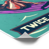 Vacation fun vintage poster (Hoek)