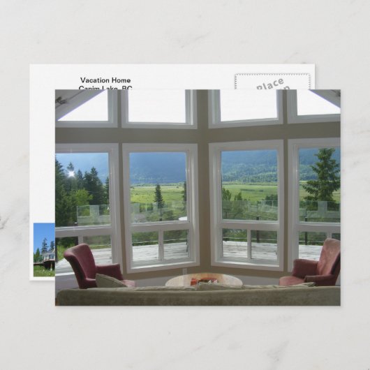 Vacation Home Briefkaart (Voorkant / Achterkant)