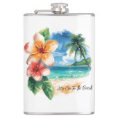 Vacation, Lets Go To The Beach  Heupfles (Voorkant)