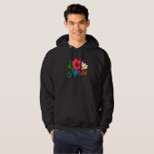 Vacation Mexico Tropical Hibiscus Flower   Hoodie (Voorkant volledig)