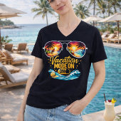 Vacation Mode On Feels Like Beach Paradise V Neck T-shirt