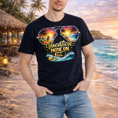 Vacation Mode On Feels Like Ocean Sunset Dark Tee T-shirt