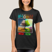 Vacation Mode On Vacation Mode Off  Vacation Mode  T-shirt (Voorkant)