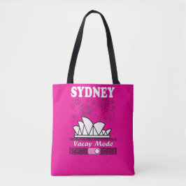 Vacation mode tote bag