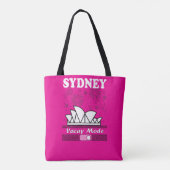 Vacation mode tote bag (Achterkant)