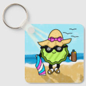 Vacation Pickle | Vakantiepickle Sleutelhanger (Voorkant)