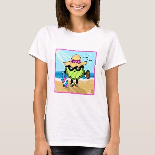 Vacation Pickle | Vakantiepickle T-shirt (Voorkant)
