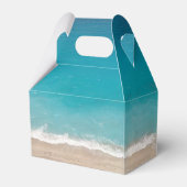 Vacation Rental Blauwgroen Blue Ocean Welcome Bedankdoosjes (Achterkant)