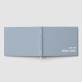 Vacation Rental Blue Minimalist Modern Airbnb Gastenboek (Volledig)