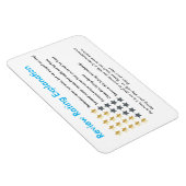 Vacation Rental Five Star Magnet Magneet (Rechterzijde)