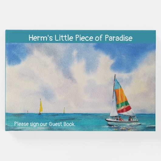 Vacation Rental Gastenboek (Voorkant)