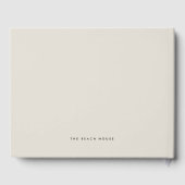 Vacation Rental Guest Comments Beach House Neutral Gastenboek (Achterkant)