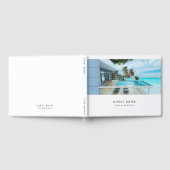 Vacation Rental Guest Comments Minimalist White Gastenboek (Volledig)