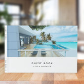 Vacation Rental Guest Comments Minimalist White Gastenboek