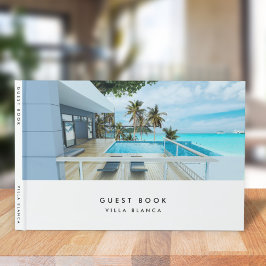 Vacation Rental Guest Comments Minimalist White Gastenboek